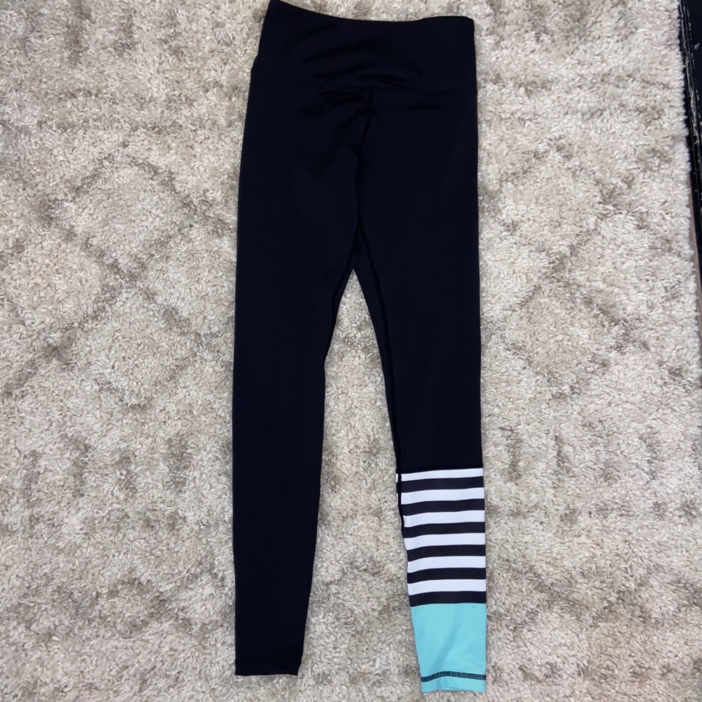 Zyia turquoise bumble bee light n tight